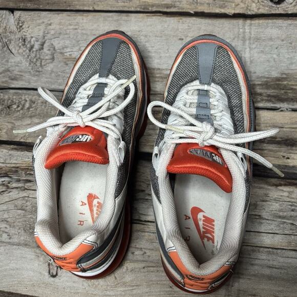 Nike Air Max 24/7 White Team Orange Dark Grey US Men\'s Size 8 [397252-101] main image 4